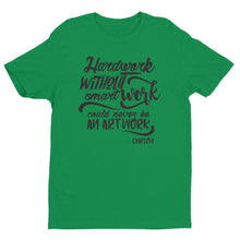 Smart Work Tee (Black Logo)