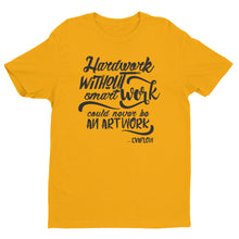 Smart Work Tee (Black Logo)
