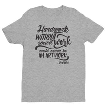 Smart Work Tee (Black Logo)