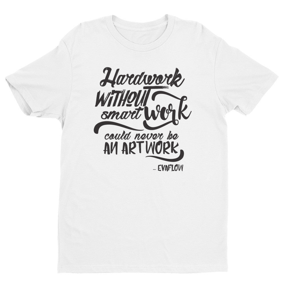 Smart Work Tee (Black Logo)